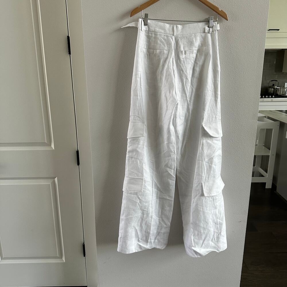Parentezi cozy pants linen white New Size Small - Picture 9 of 9